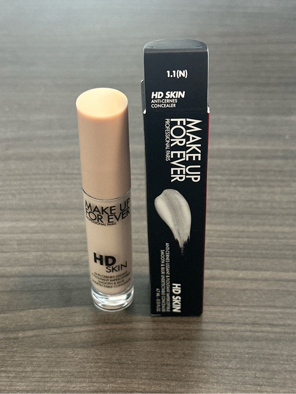 MAKE UP FOR EVER HD Skin Concealer - 1.1 N Lace, New in box